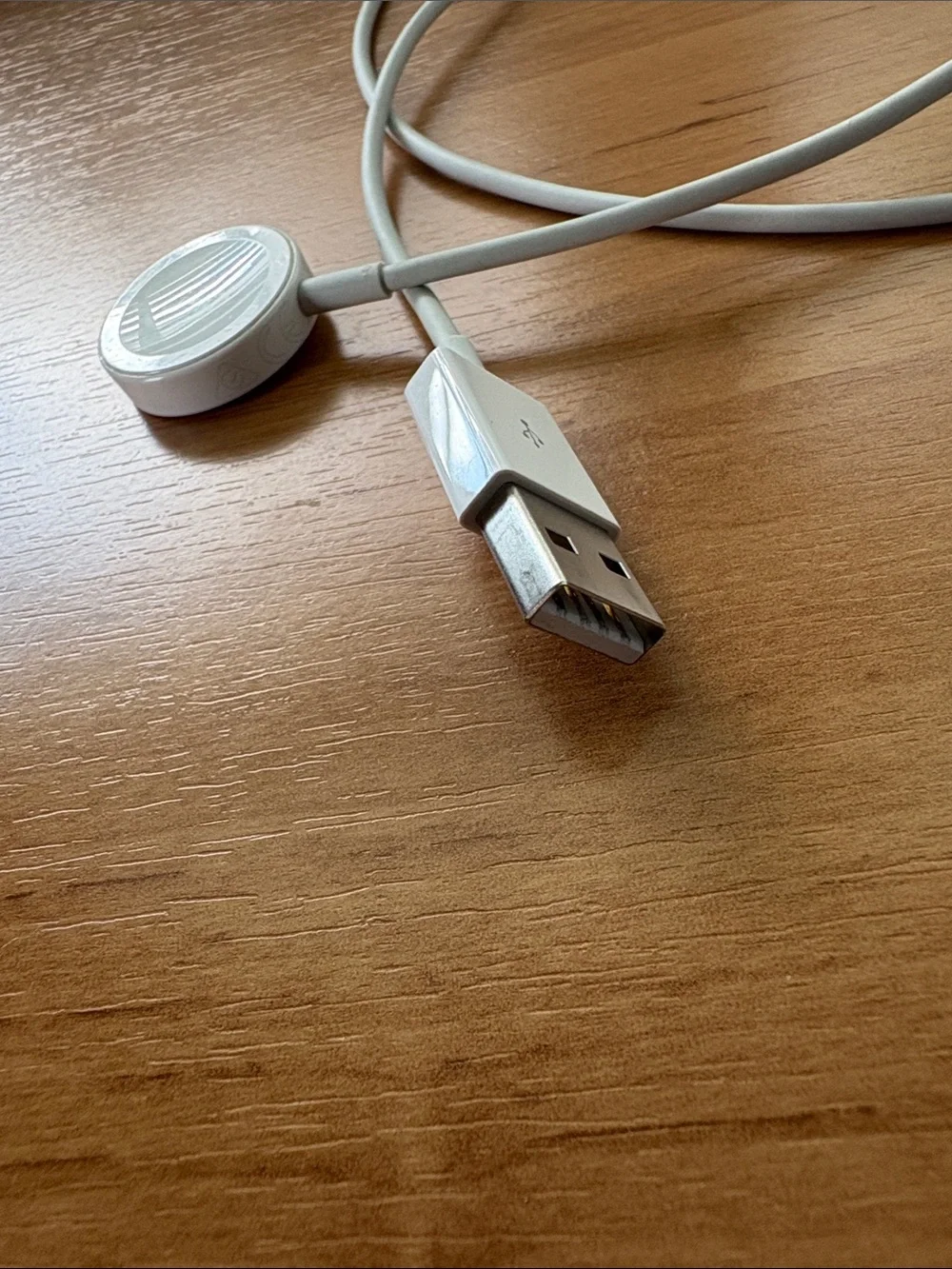 Apple White Magnetic Watch Charger Cable
